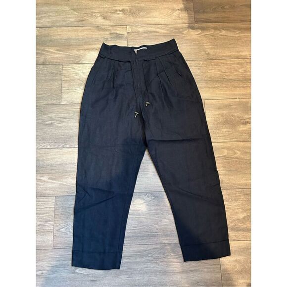 APIECE APART VEGA EASY PANT- BLACK - Picture 4 of 9